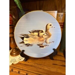 WS George 1991 Wigeons Federal Duck Stamp Plate William C Morris 3716A 8.5"